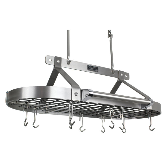 Viking Stainless Steel Hanging Pot Rack Wayfair